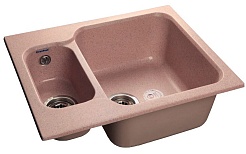 Granfest Мойка кухонная Standart GF-S615K Розовый – фотография-1